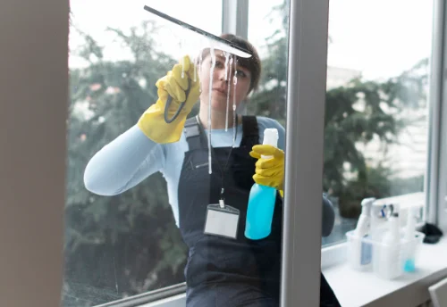 Nettoyage de vitres intérieures et extérieures à Bellevue-la-Montagne
